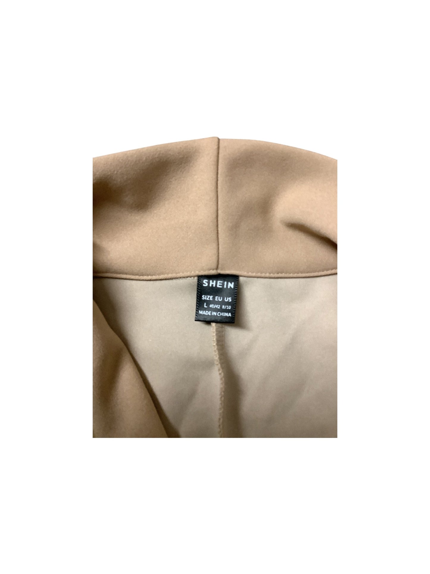 Blazer By Shein In Tan, Size: L