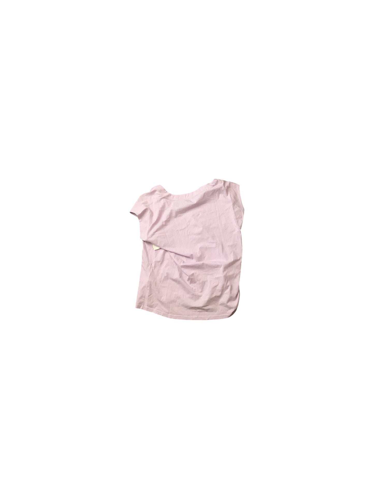 Top Short Sleeve Basic By Frame In Purple, Size: M