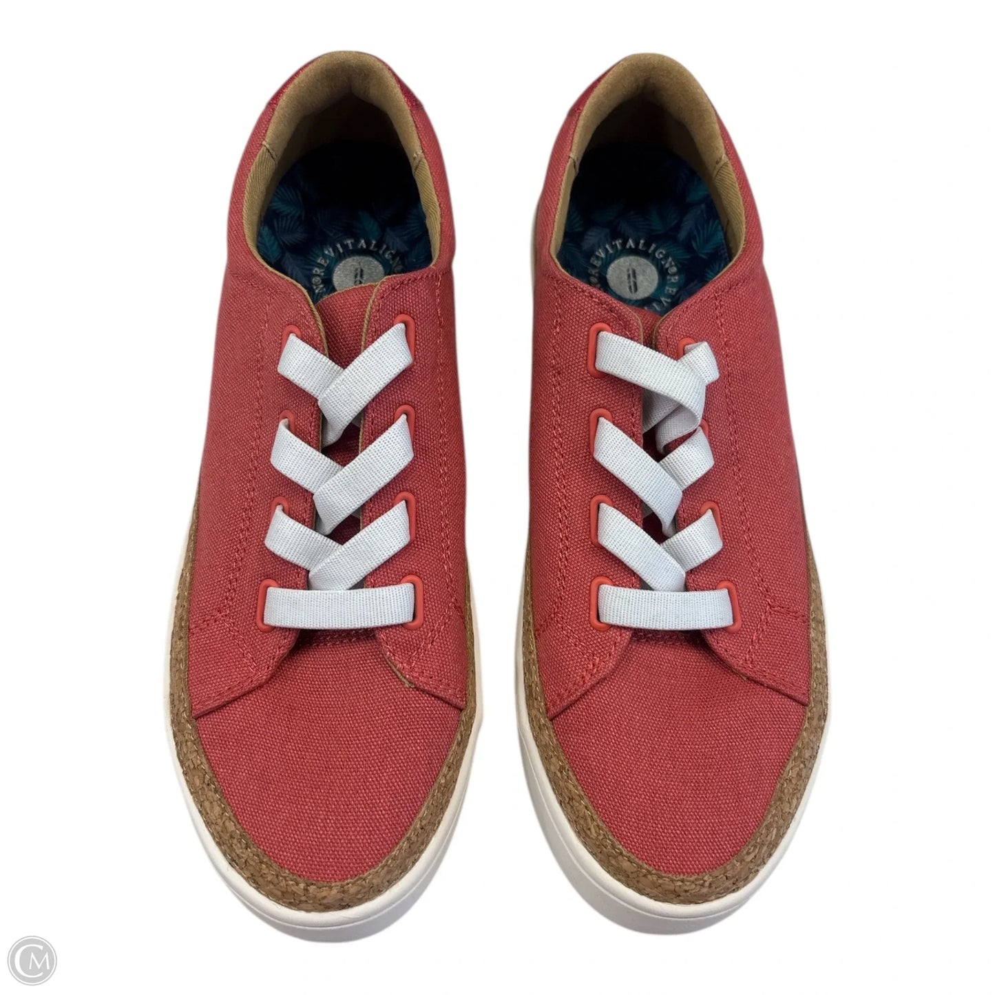 Shoes Sneakers By Clothes Mentor In Orange, Size: 8