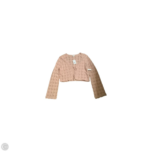 Sweater By Freshman In Pink, Size: Xl