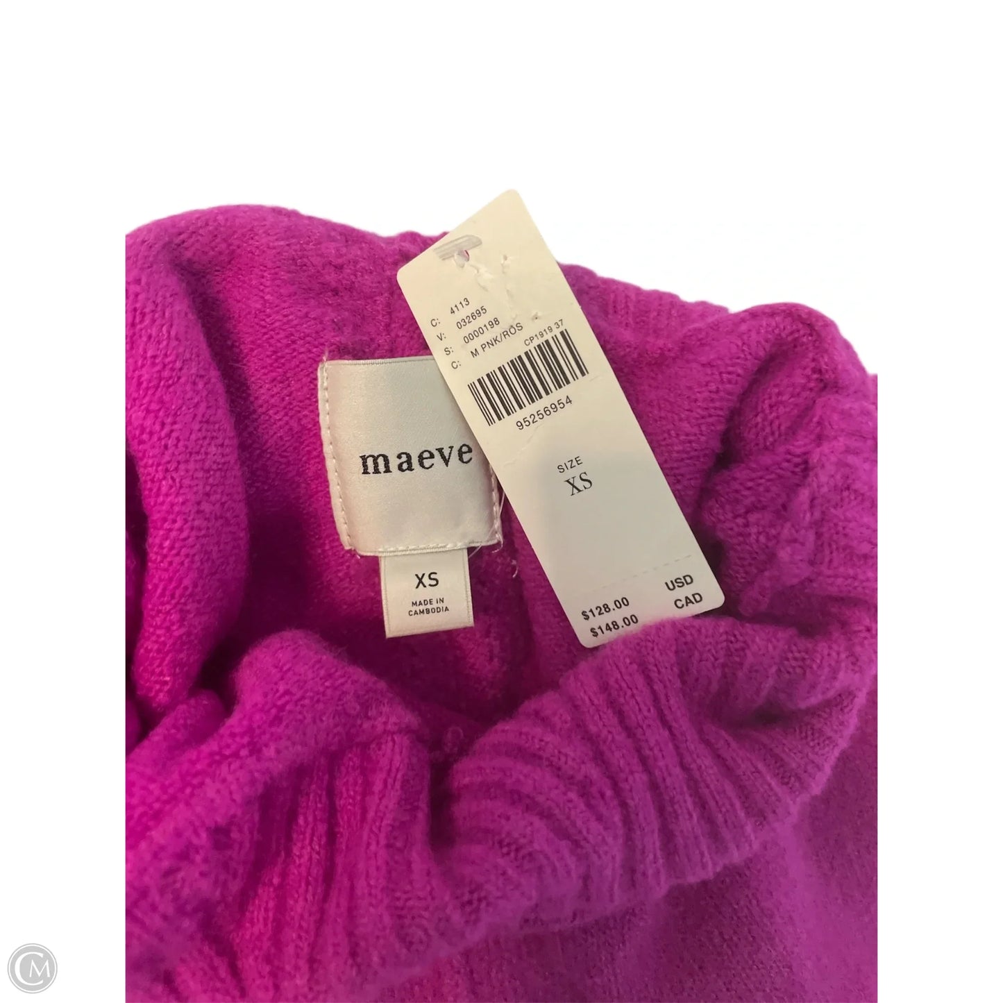 Sweater By Maeve In Pink, Size: Xs