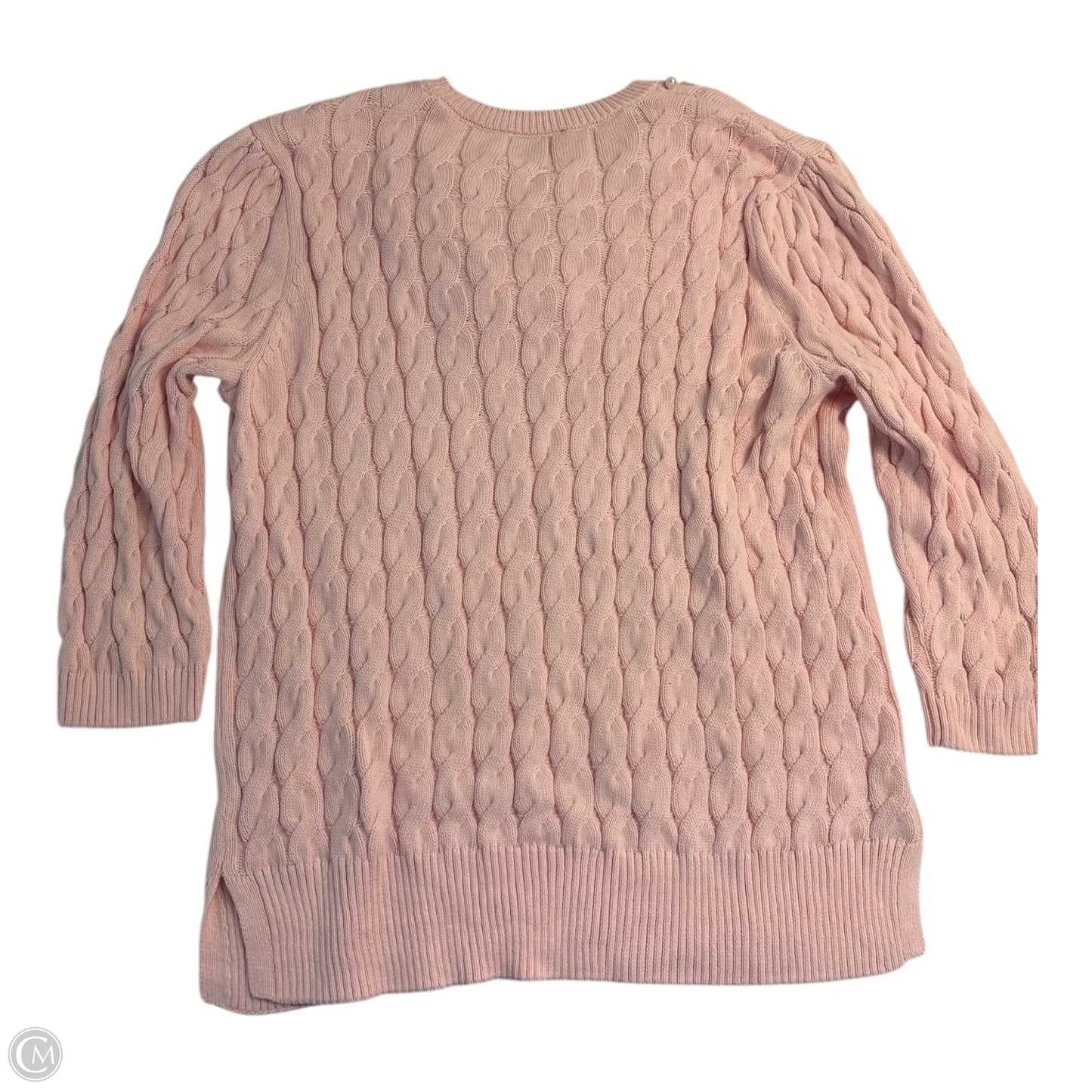 Sweater By Boston Proper In Pink, Size: Xl