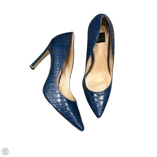 Shoes Heels Stiletto By White House Black Market In Blue, Size: 8.5