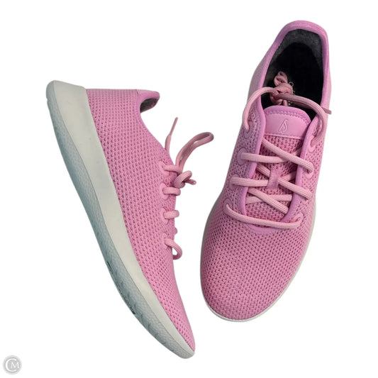 Shoes Sneakers By Allbirds In Pink, Size: 9