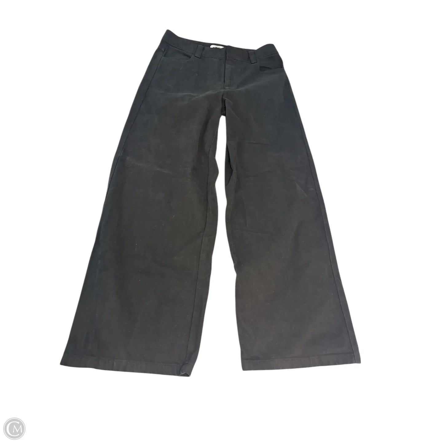 Jeans Wide Leg By Vince In Black, Size: 6