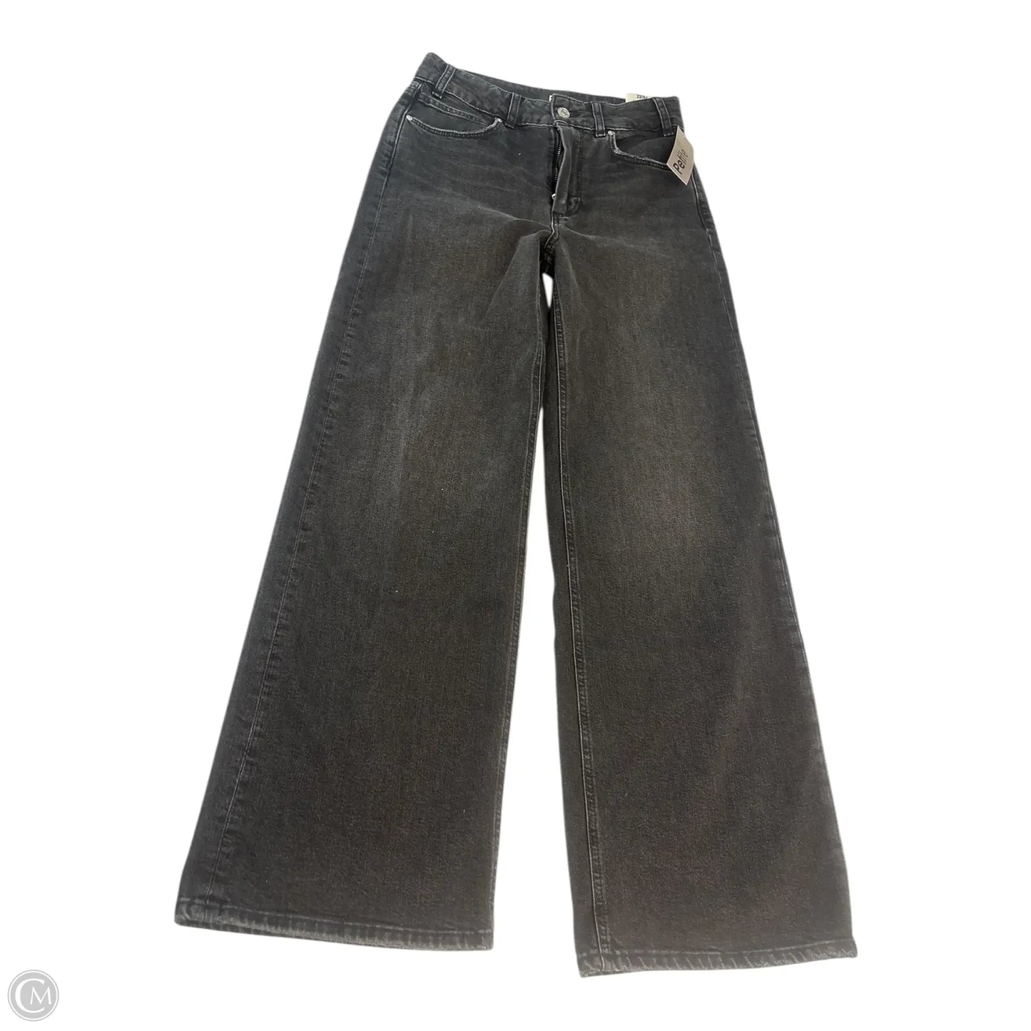 Jeans Wide Leg By Paige In Black, Size: 6p