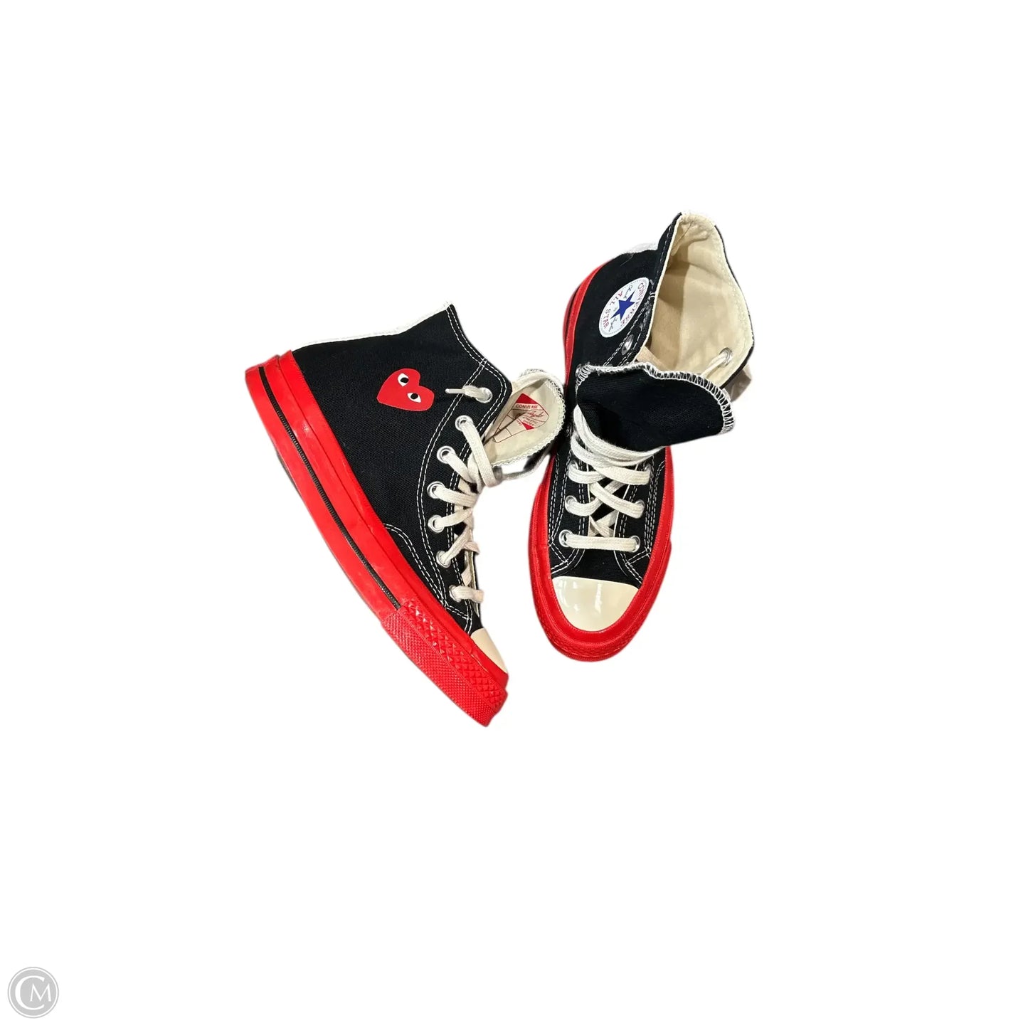 Shoes Sneakers By Converse In Black & Red, Size: 6