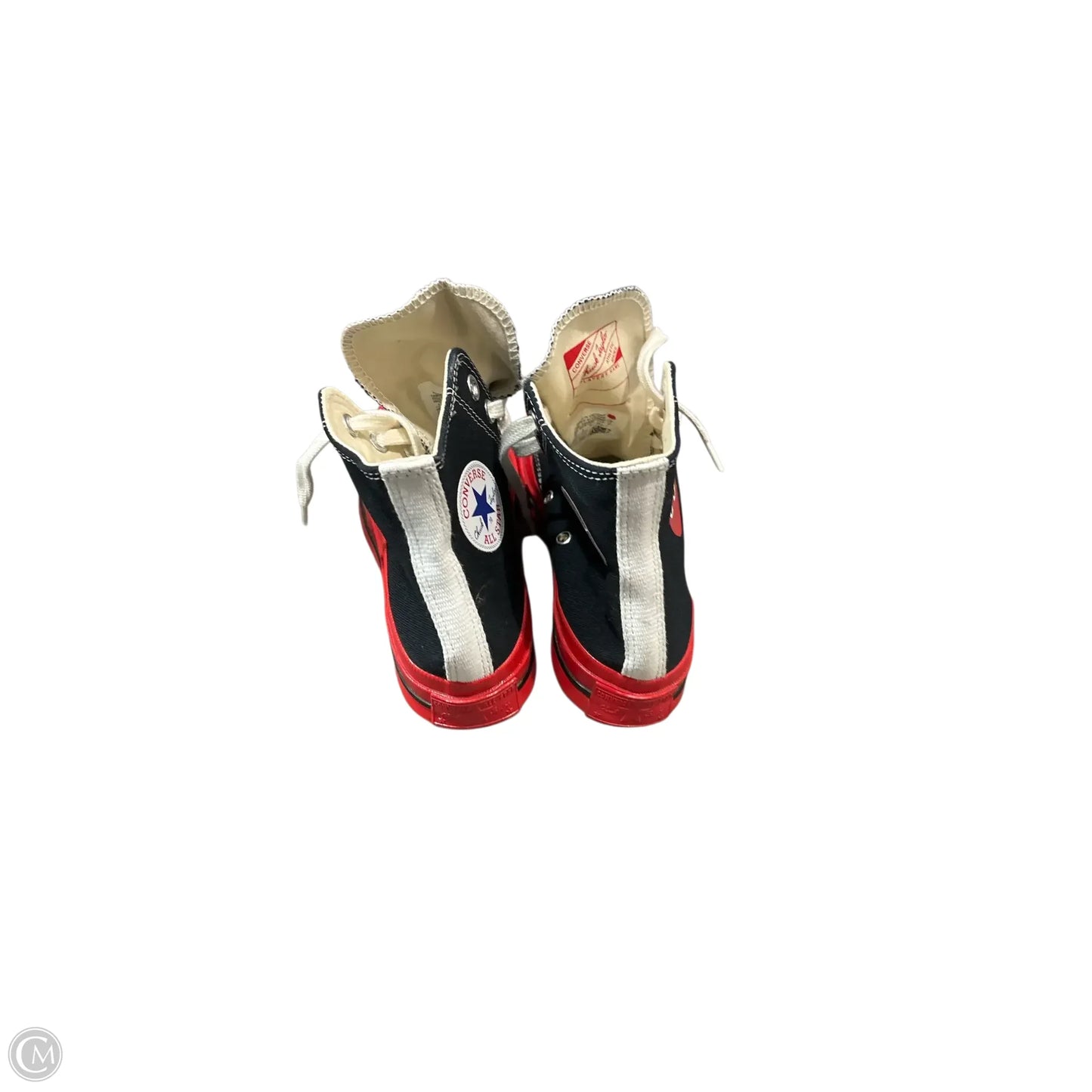 Shoes Sneakers By Converse In Black & Red, Size: 6