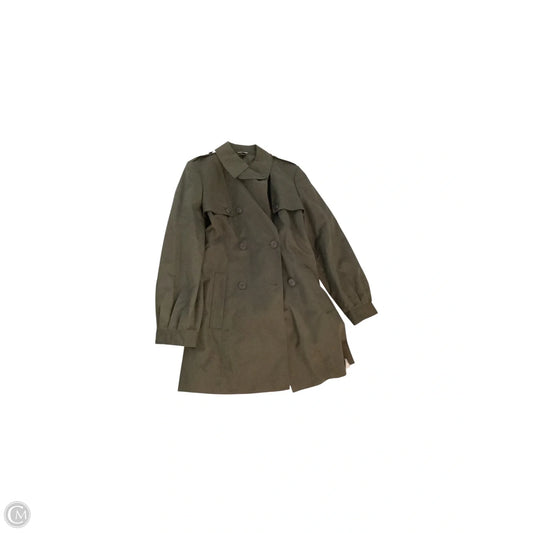 Ellen Tracy Trench Coat In Brown, Size: 14