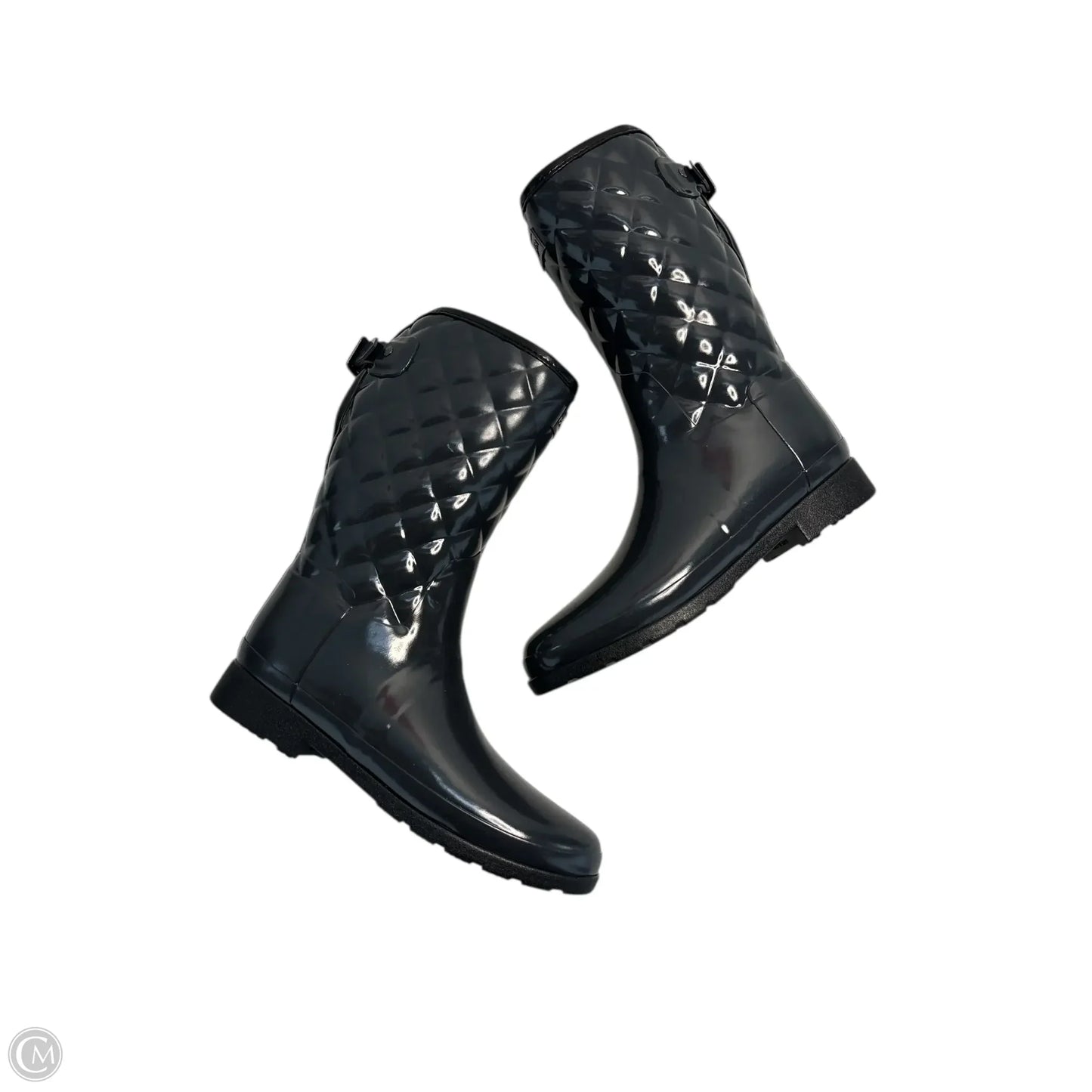 Boots Rain By Hunter In Grey, Size: 11