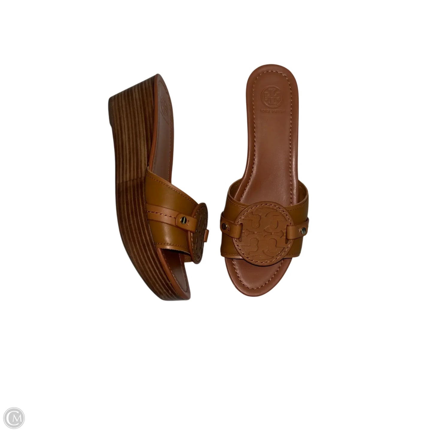 Sandals Designer By Tory Burch In Black, Size: 10.5