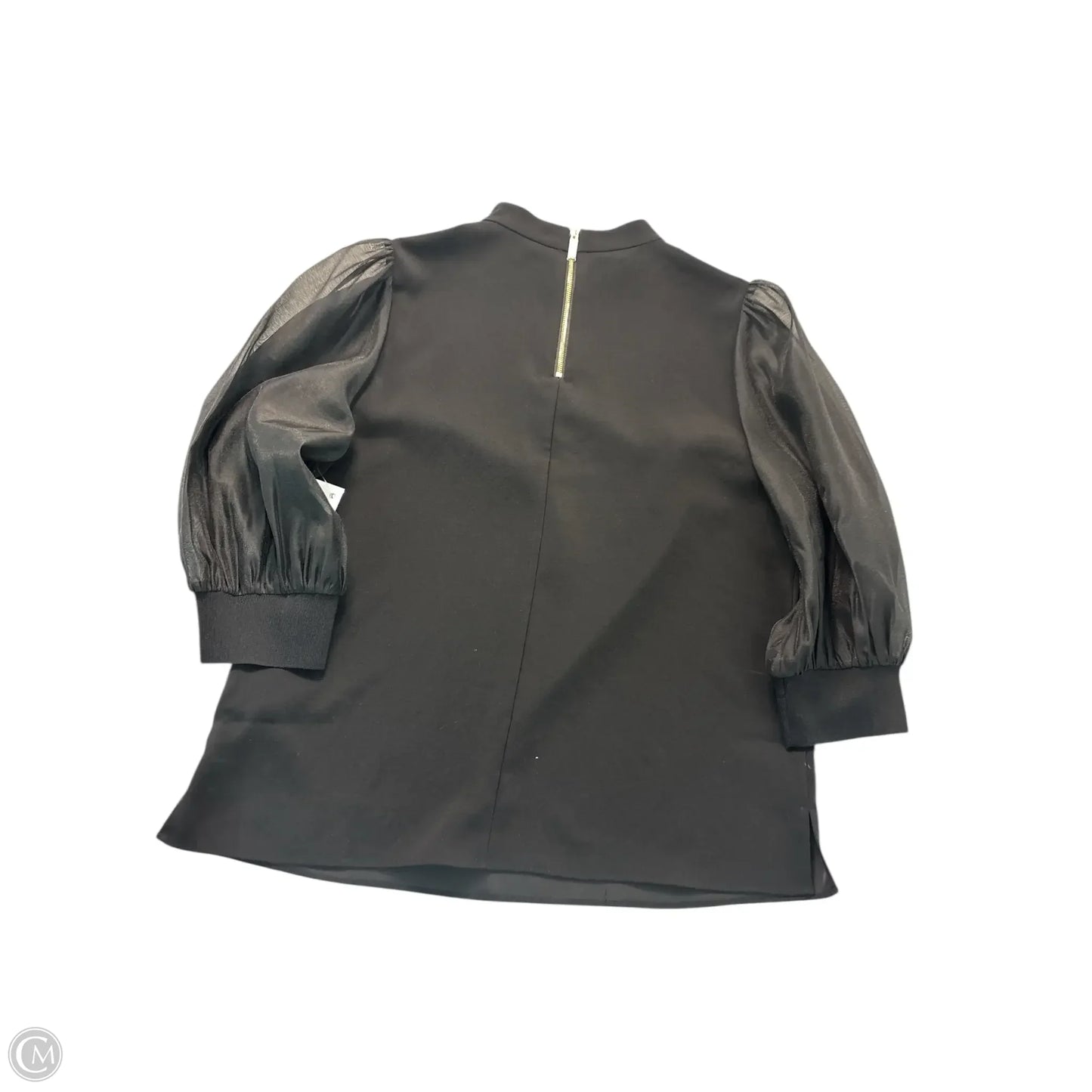 Top Long Sleeve By Ted Baker In Black, Size: S