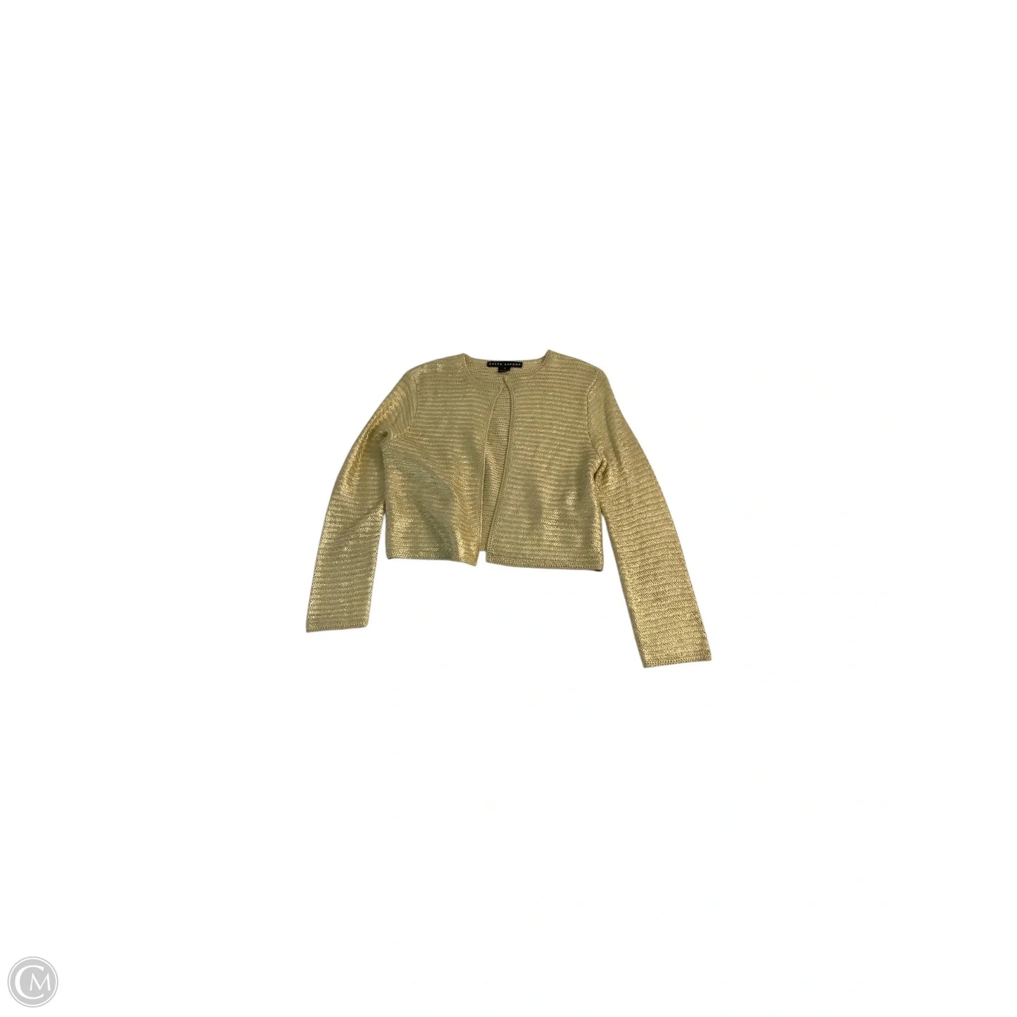 Ralph Lauren Black cardigan Label In Gold, Size: M