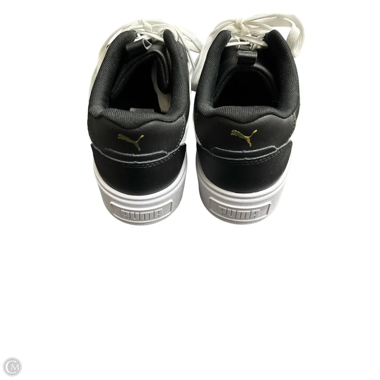 Shoes Sneakers By Puma In Black & White, Size: 8.5