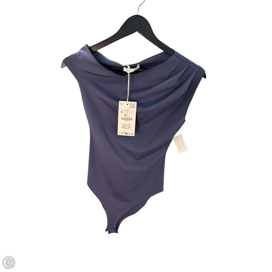Bodysuit By Zara In Blue, Size: S