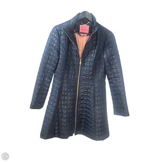 Coat Designer By Kate Spade In Navy, Size: M