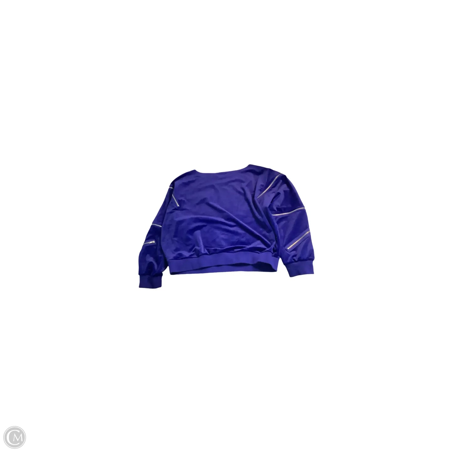 Top Long Sleeve By Akira In Blue, Size: Xl