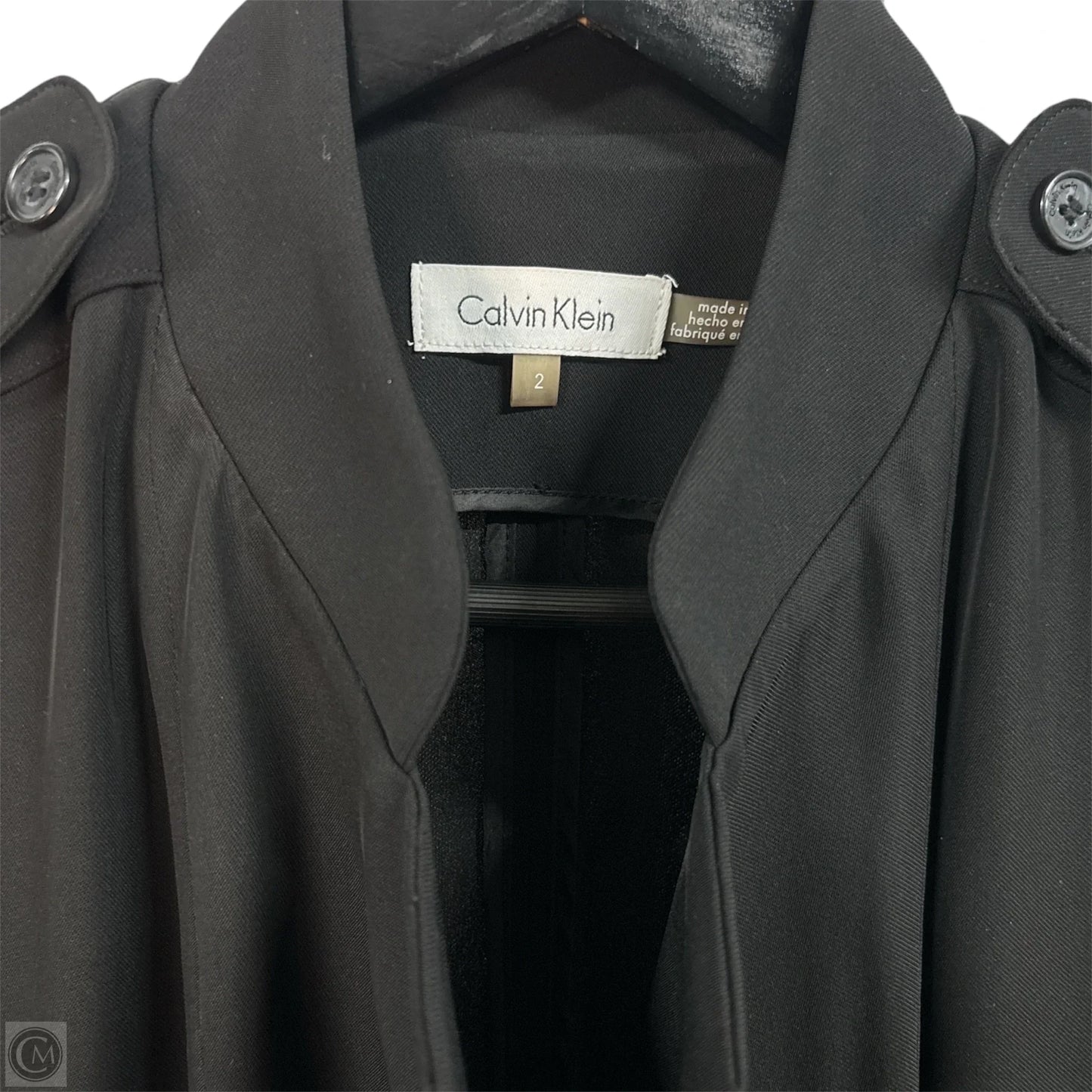 Vest Other By Calvin Klein In Black, Size: 2