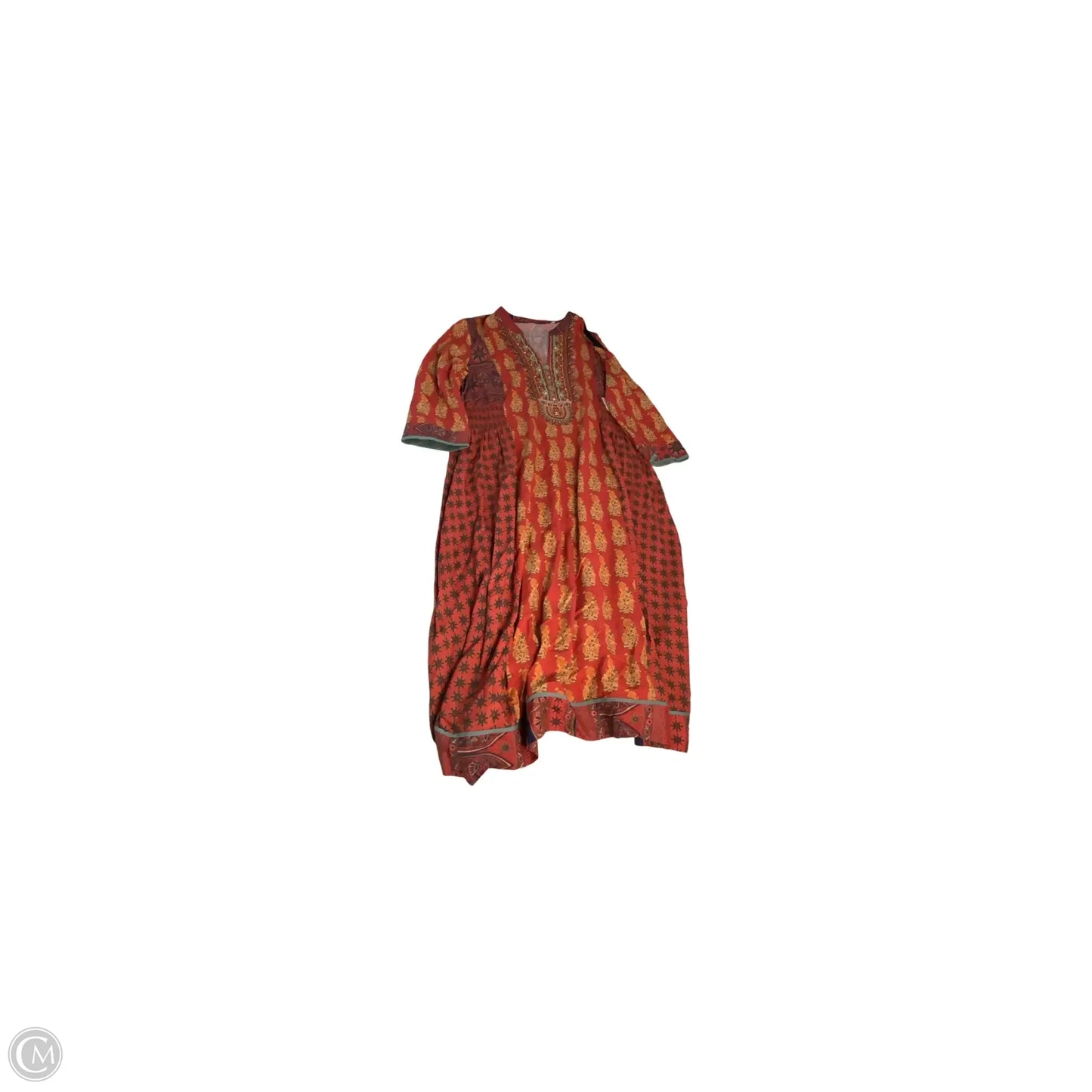 Dress Casual Maxi By Soft Surroundings In Multi-colored, Size: L