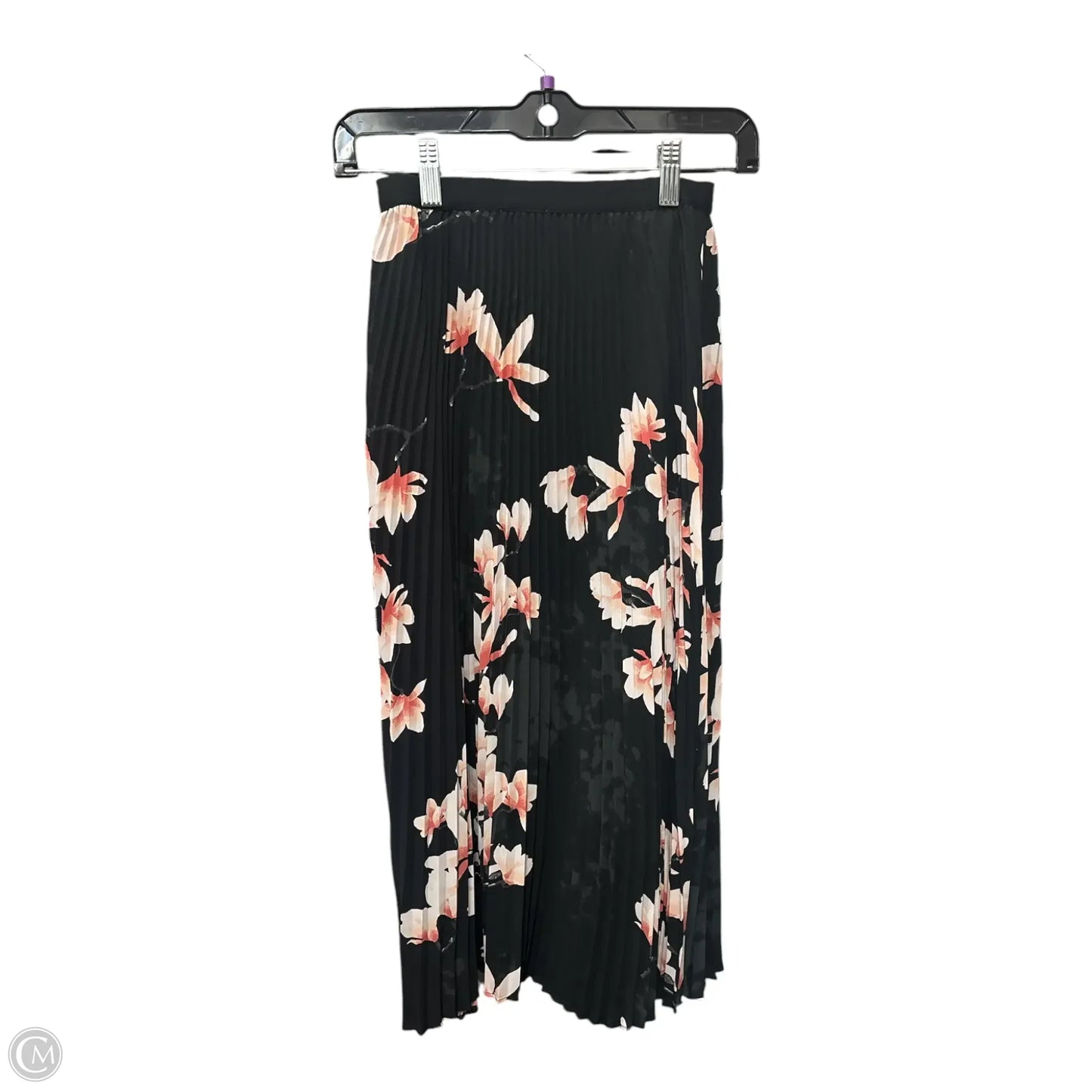 Skirt Midi By Babaton In Floral Print, Size: Xs