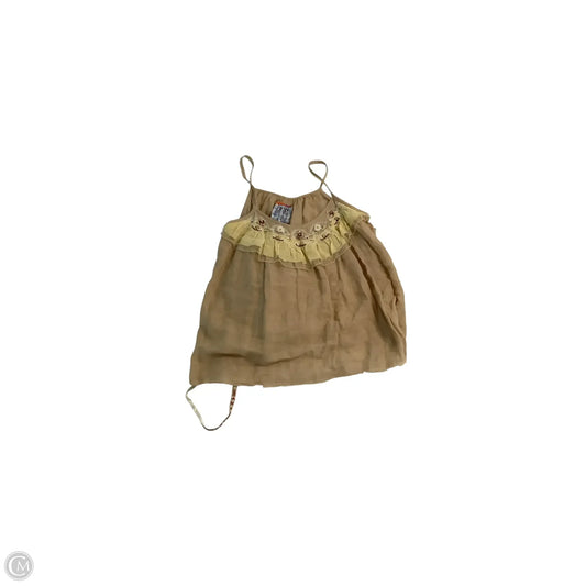Top Sleeveless By Free People In Tan, Size: S