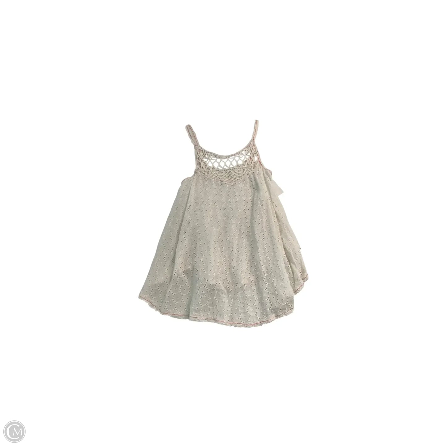 Top Sleeveless By Free People In White, Size: M