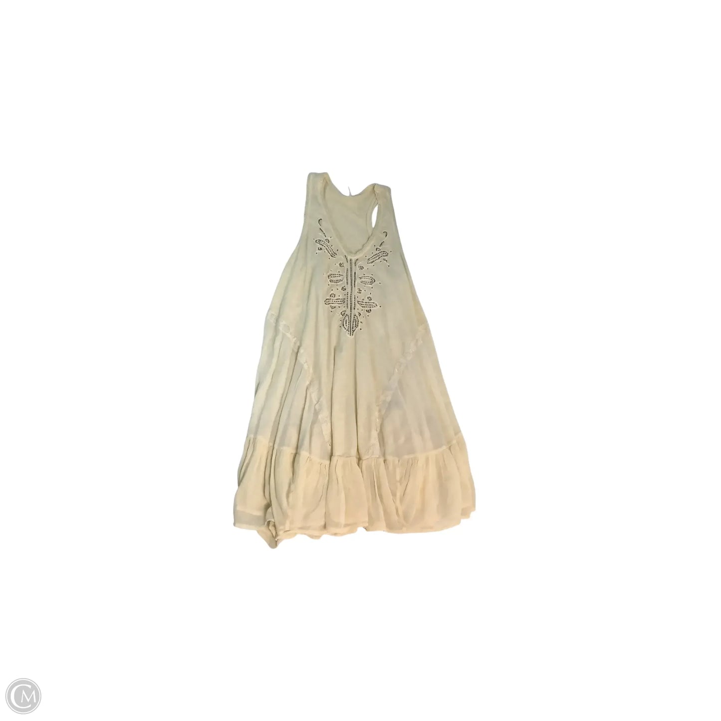 Dress Casual Midi By Free People In Cream, Size: S