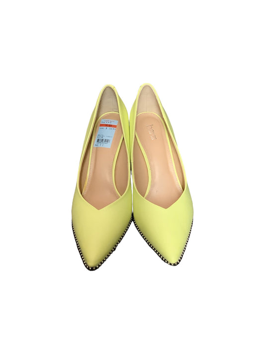 Yellow Shoes Heels Stiletto Bar Iii, Size 11