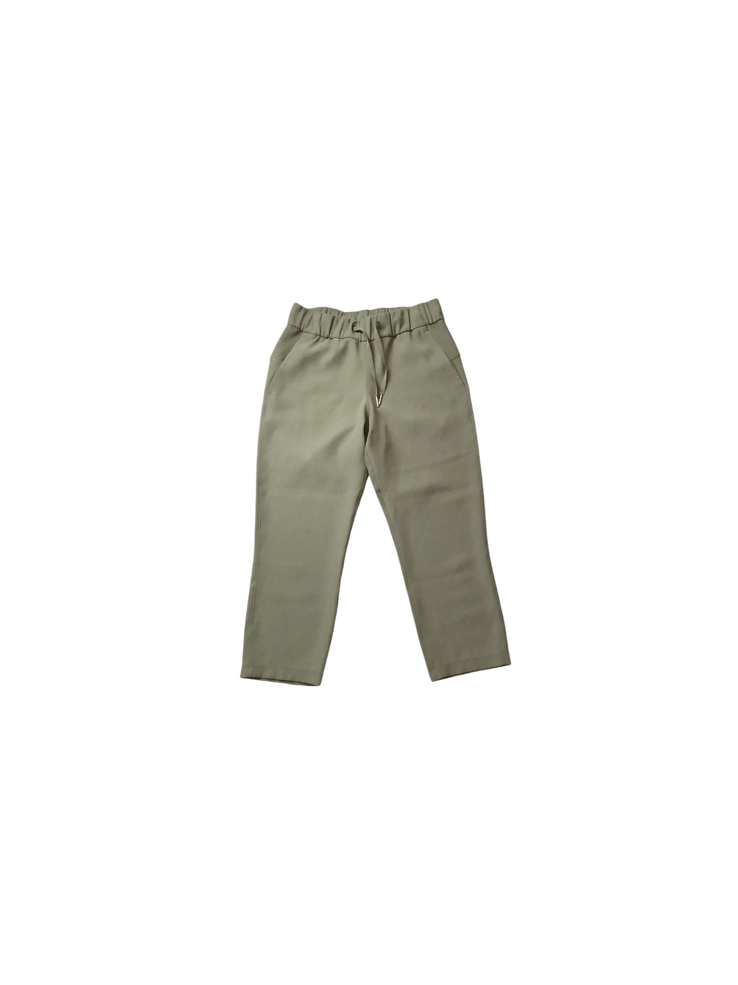 Athletic Pants By Lululemon In Green, Size: 4