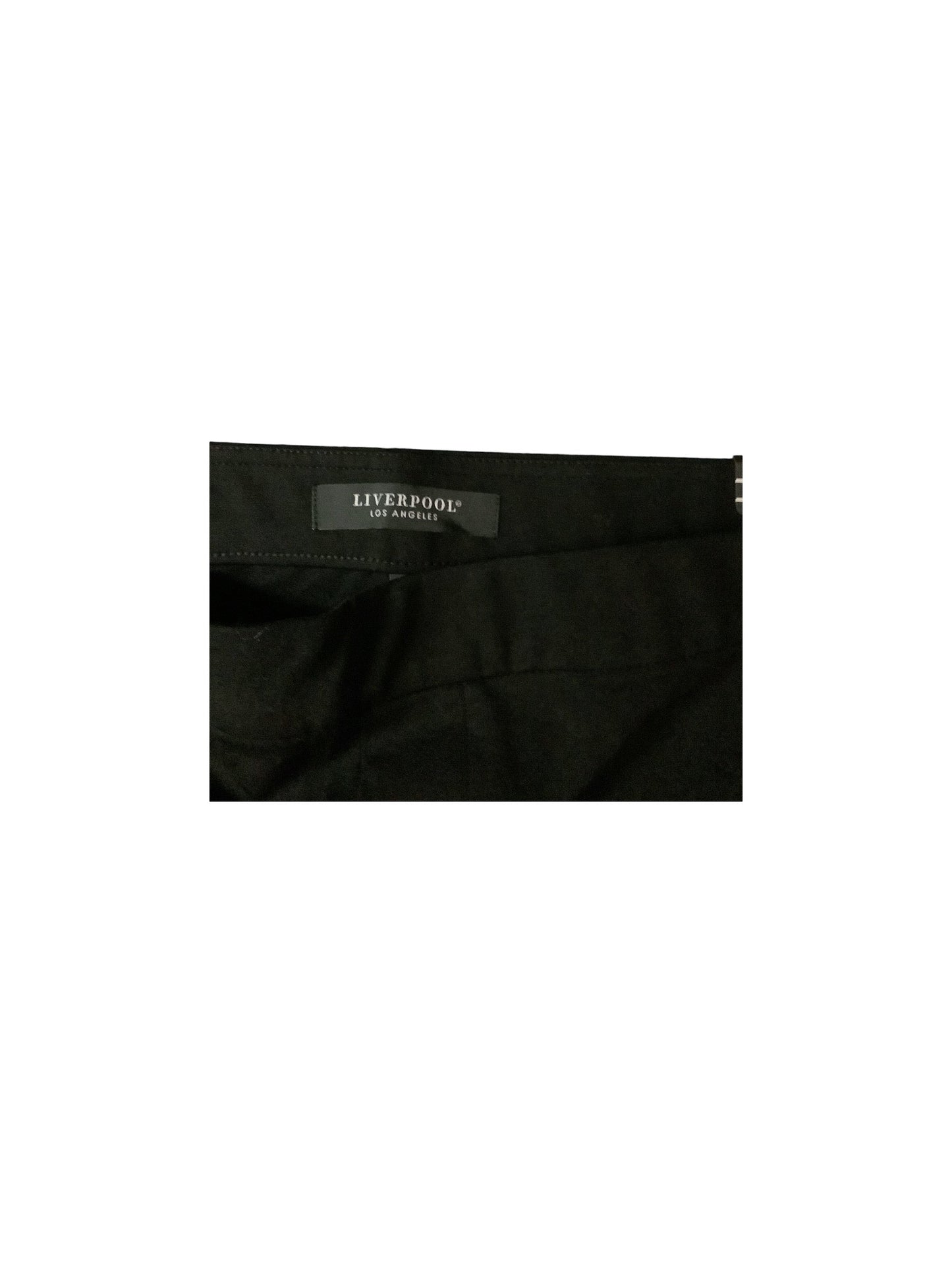 Pants Dress By Liverpool In Black, Size: 24