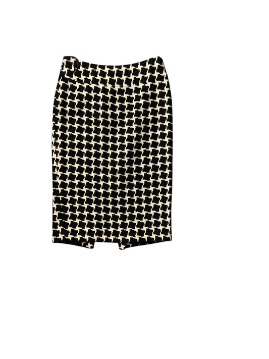 Skirt Midi By Lafayette 148 In Black & White, Size: 4