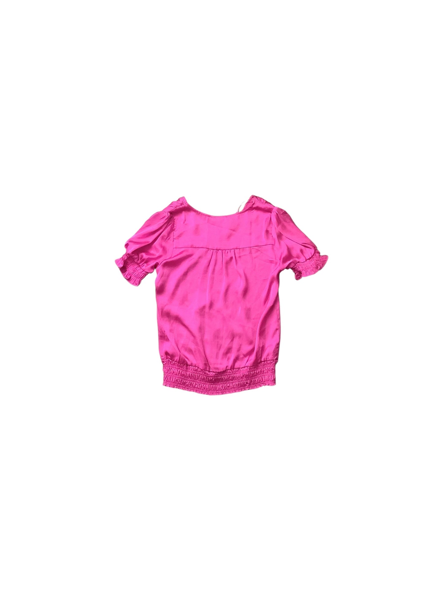 Top Short Sleeve Basic By Vince Camuto In Pink, Size: S