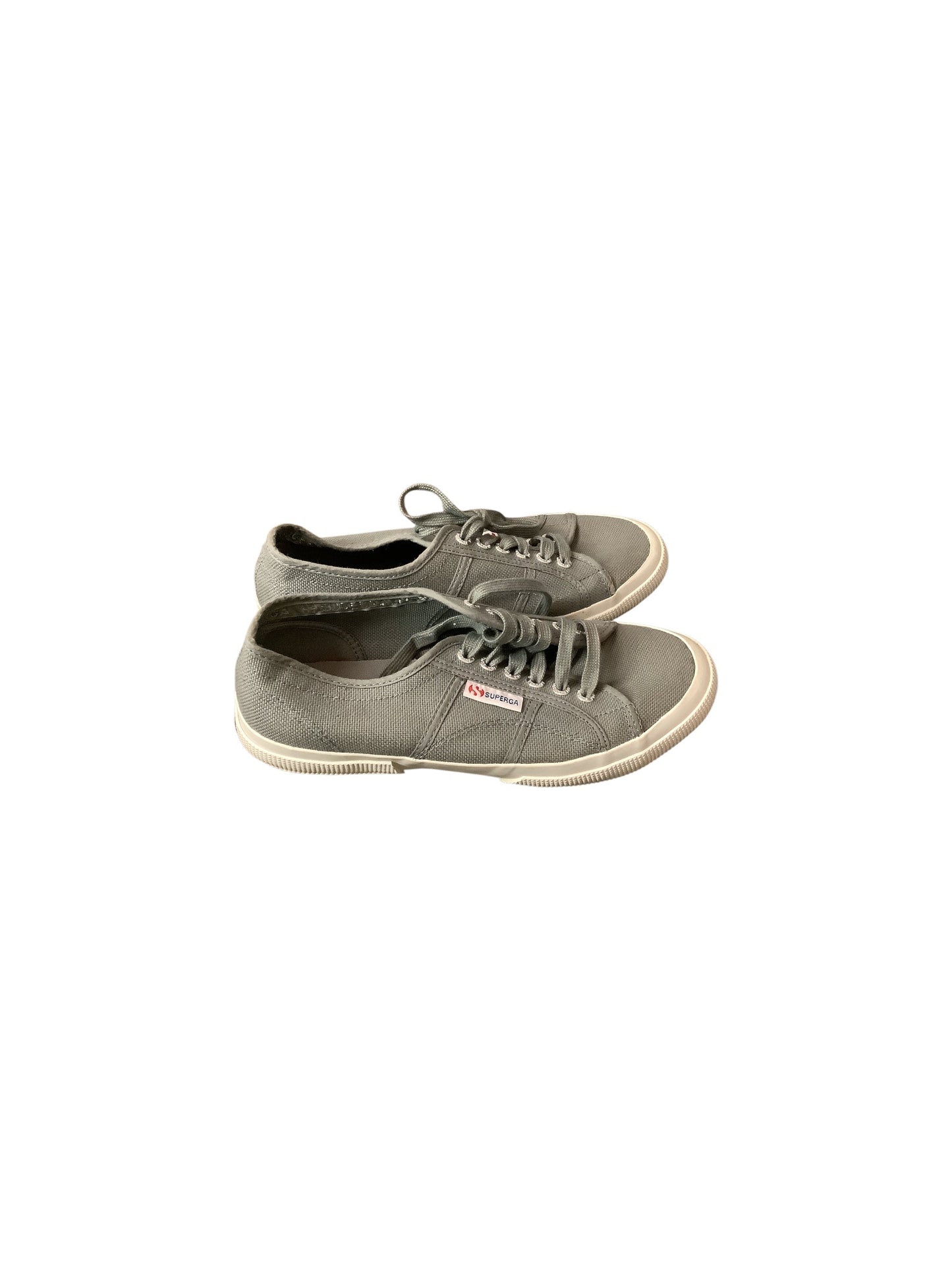 Shoes Sneakers By Superga In Grey, Size: 7