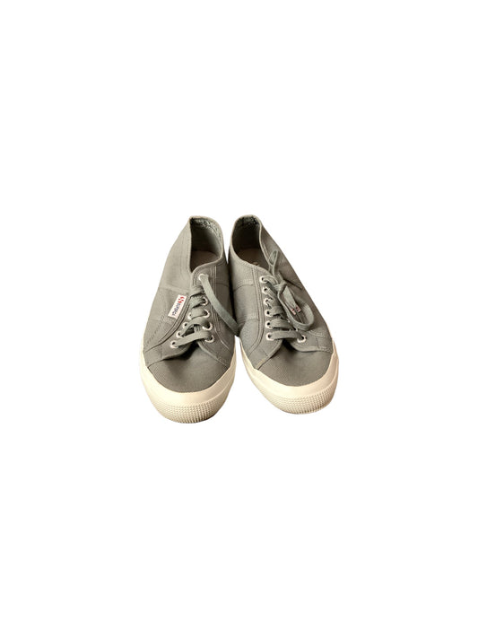 Shoes Sneakers By Superga In Grey, Size: 7