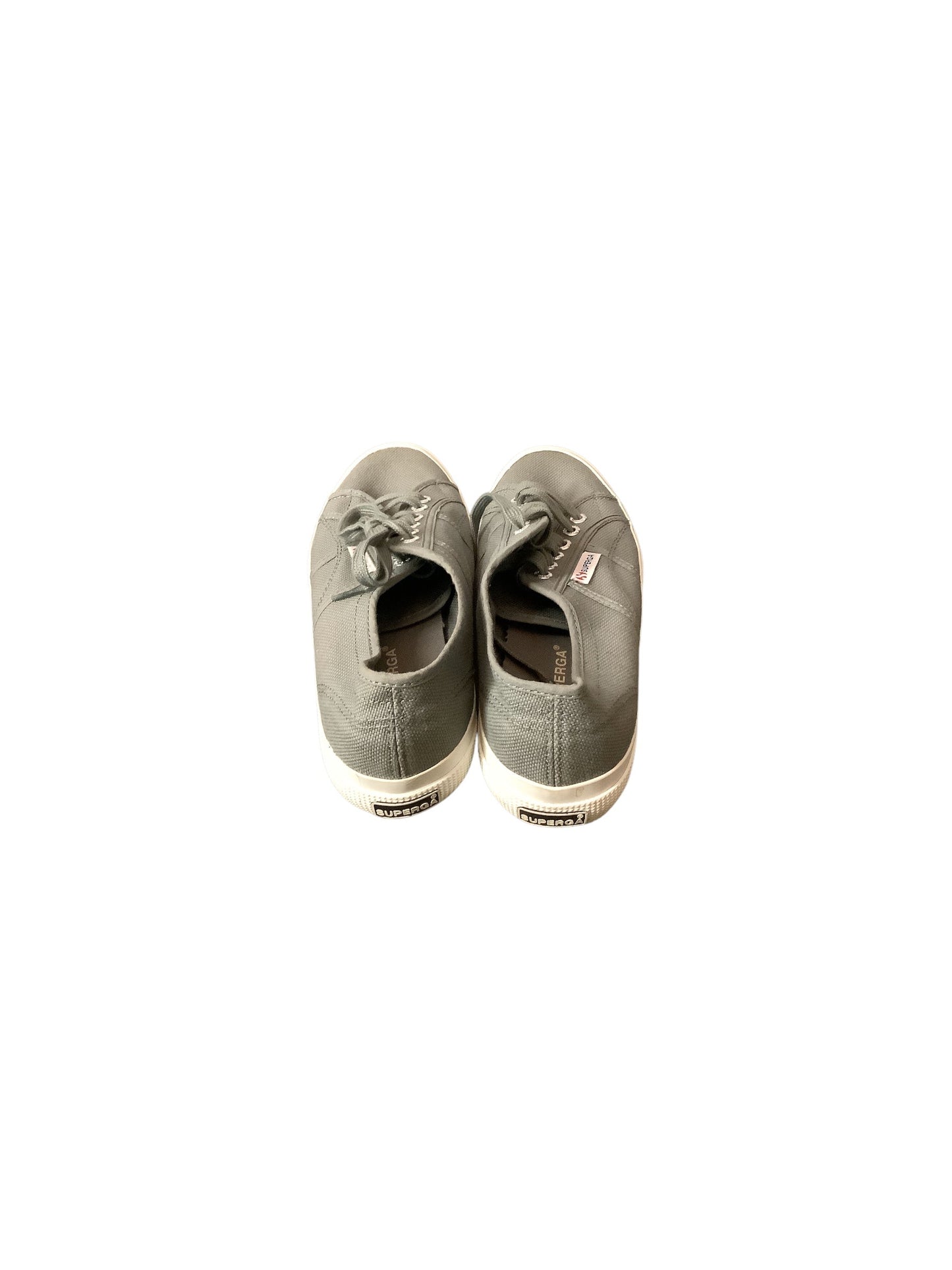 Shoes Sneakers By Superga In Grey, Size: 7