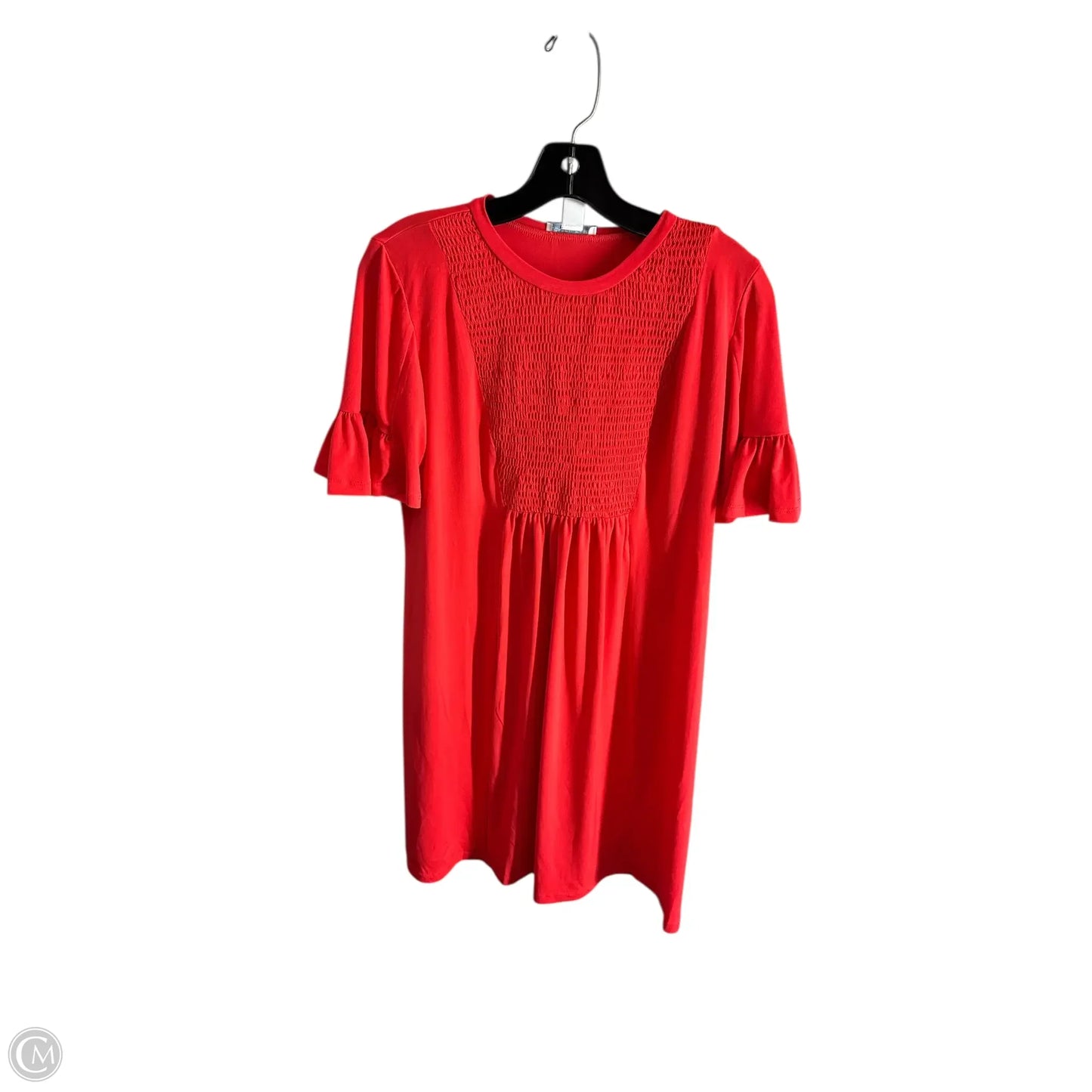 Dress Casual Midi By London Times In Red, Size: 2