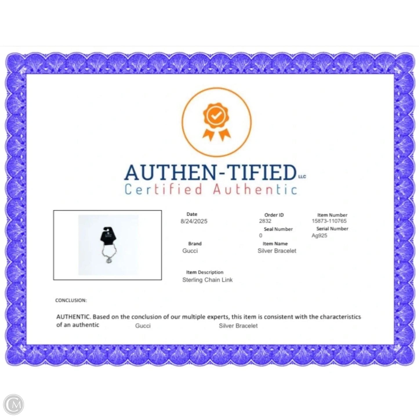 Bracelet Luxury Designer By Gucci