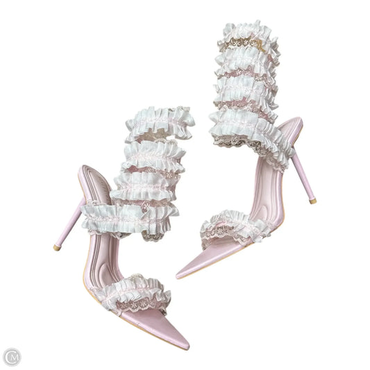 Shoes Heels Stiletto By Azalea Wang In Pink, Size: 10