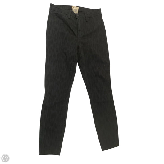 Jeans Skinny By L Agence In Black & Grey, Size: 4