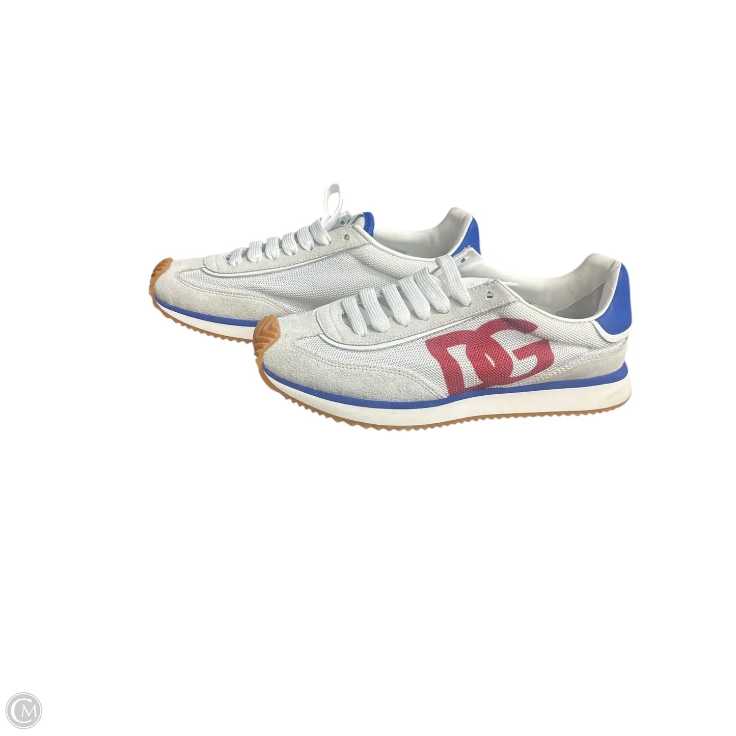 Shoes Luxury Designer By Dolce And Gabbana In Blue & Red & White