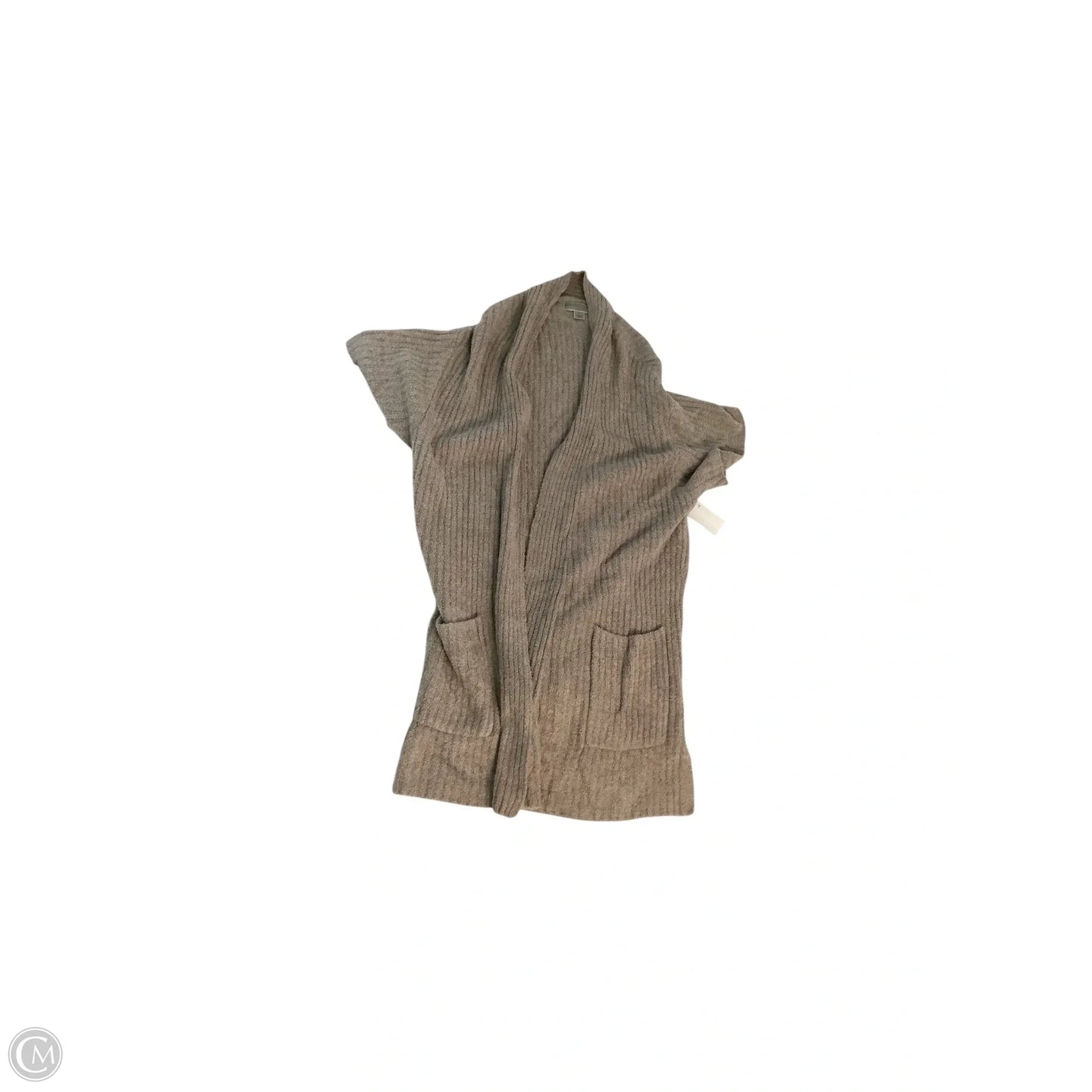 Barefoot Dreams Sweater Cardigan In Beige, Size: S