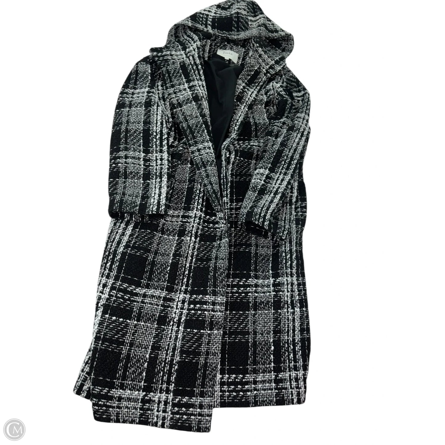 Coat Other By Joie In Black & White, Size: Xs