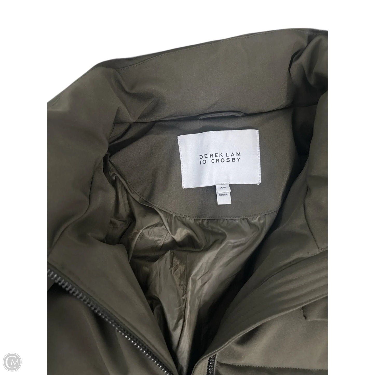 Coat Designer By Derek Lam In Green, Size: M