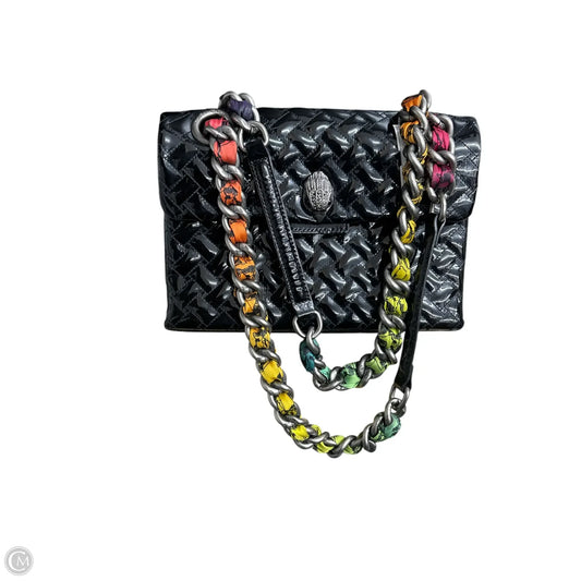 Handbag Leather By Kurt Geiger London, Size: Medium