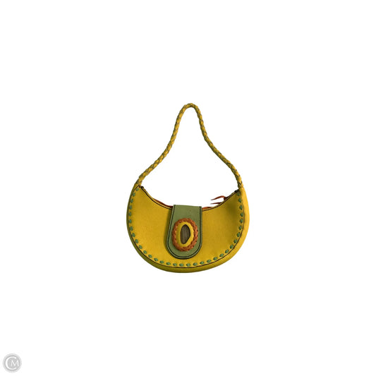 Handbag Leather By Clothes Mentor, Size: Medium