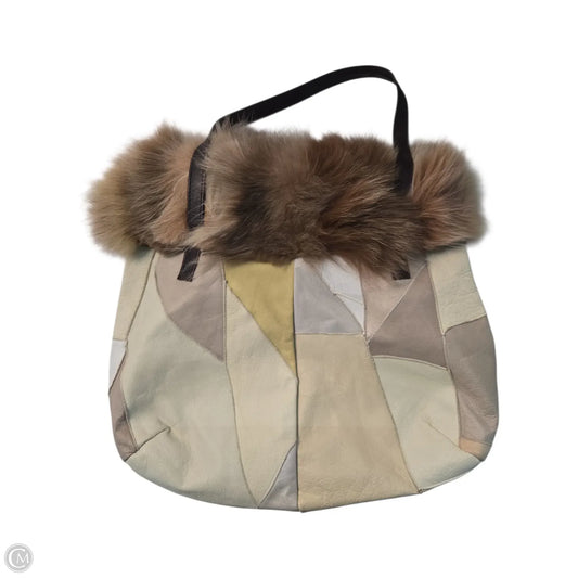 Handbag Leather By Clothes Mentor, Size: Small