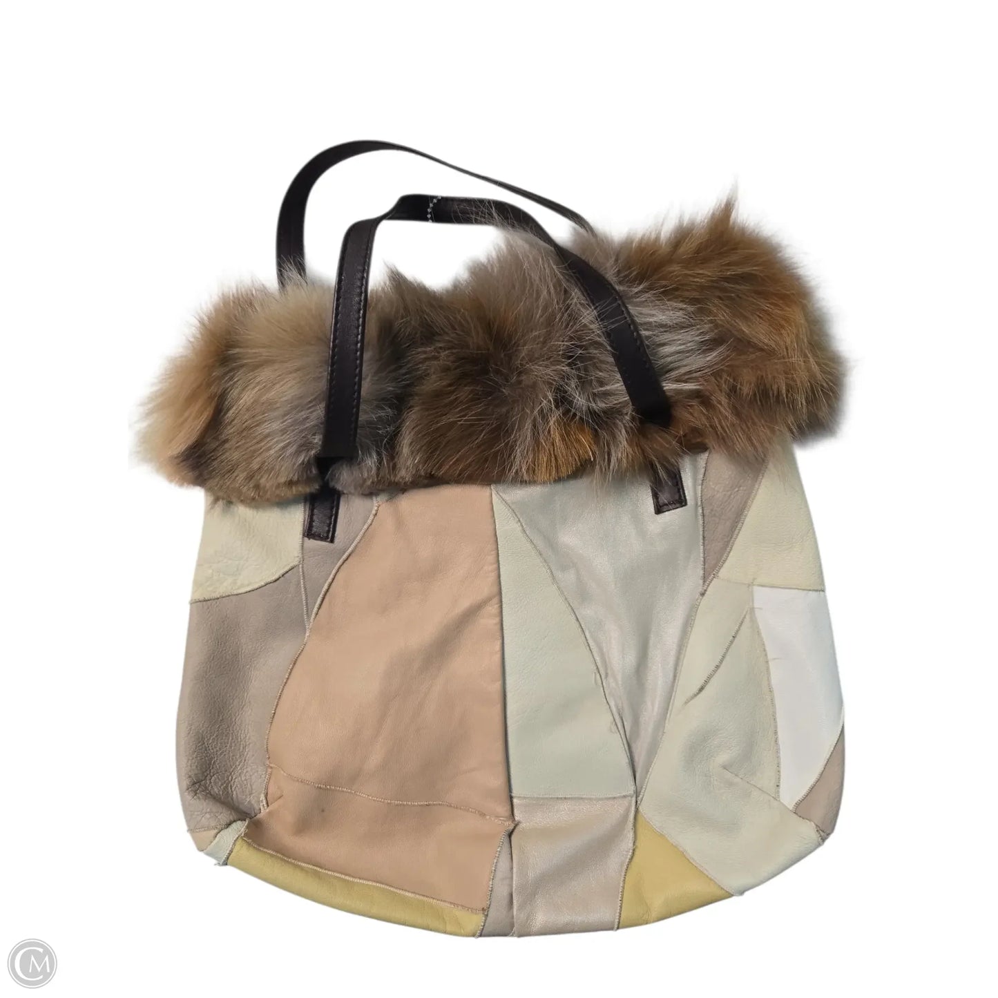 Handbag Leather By Clothes Mentor, Size: Small