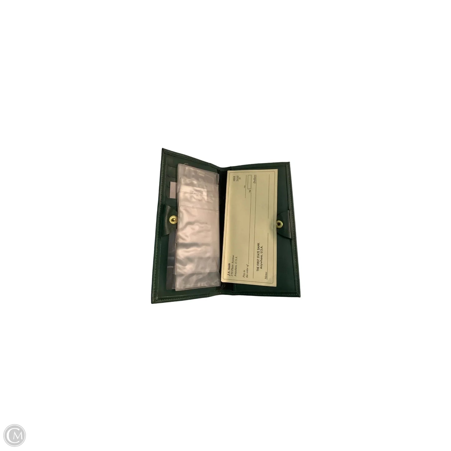 Wallet Leather By Clothes Mentor, Size: Medium