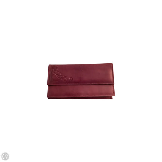Wallet Leather By Clothes Mentor, Size: Medium