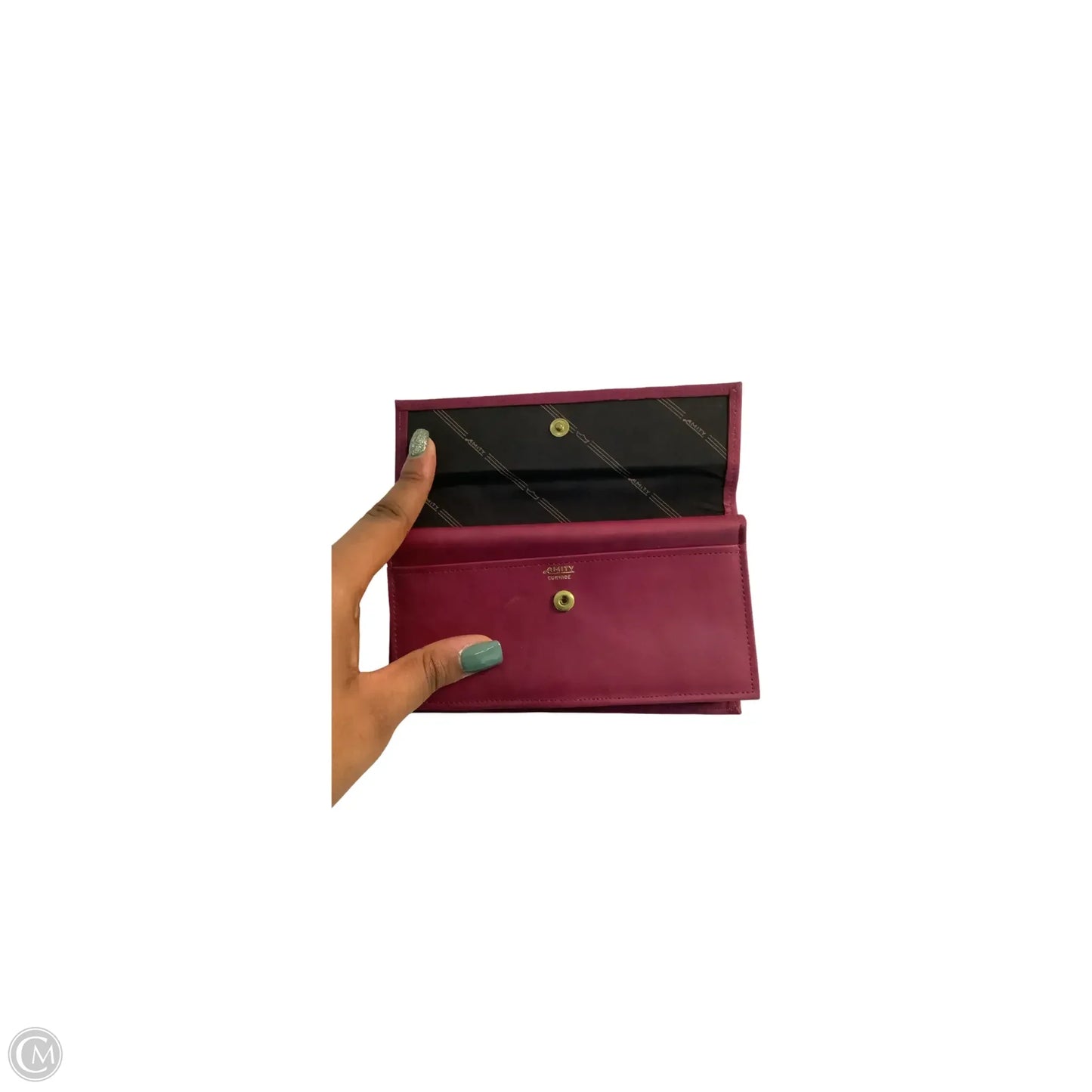 Wallet Leather By Clothes Mentor, Size: Medium